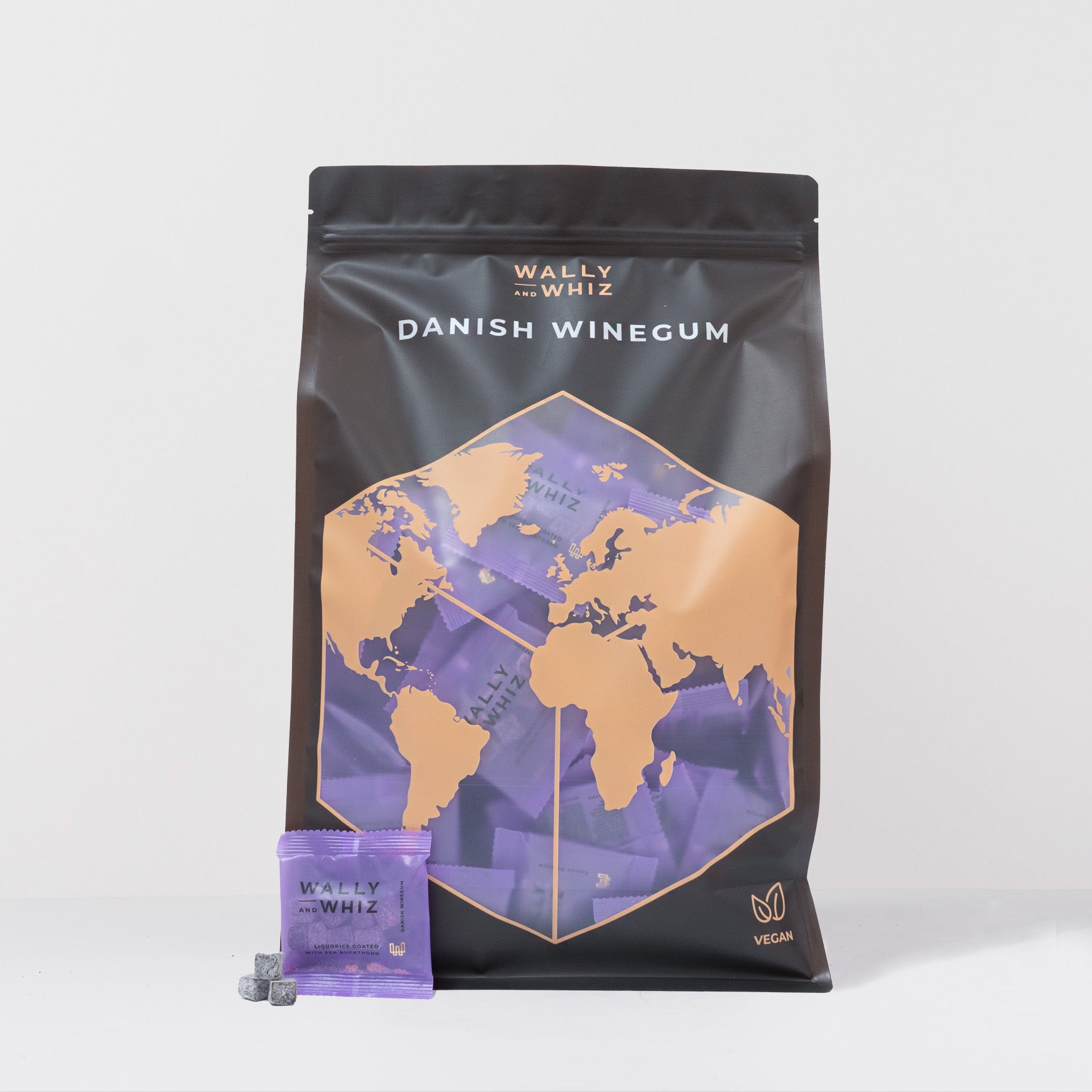 Lakritz mit Sanddorn - 125 Beutelchen, 1.375g