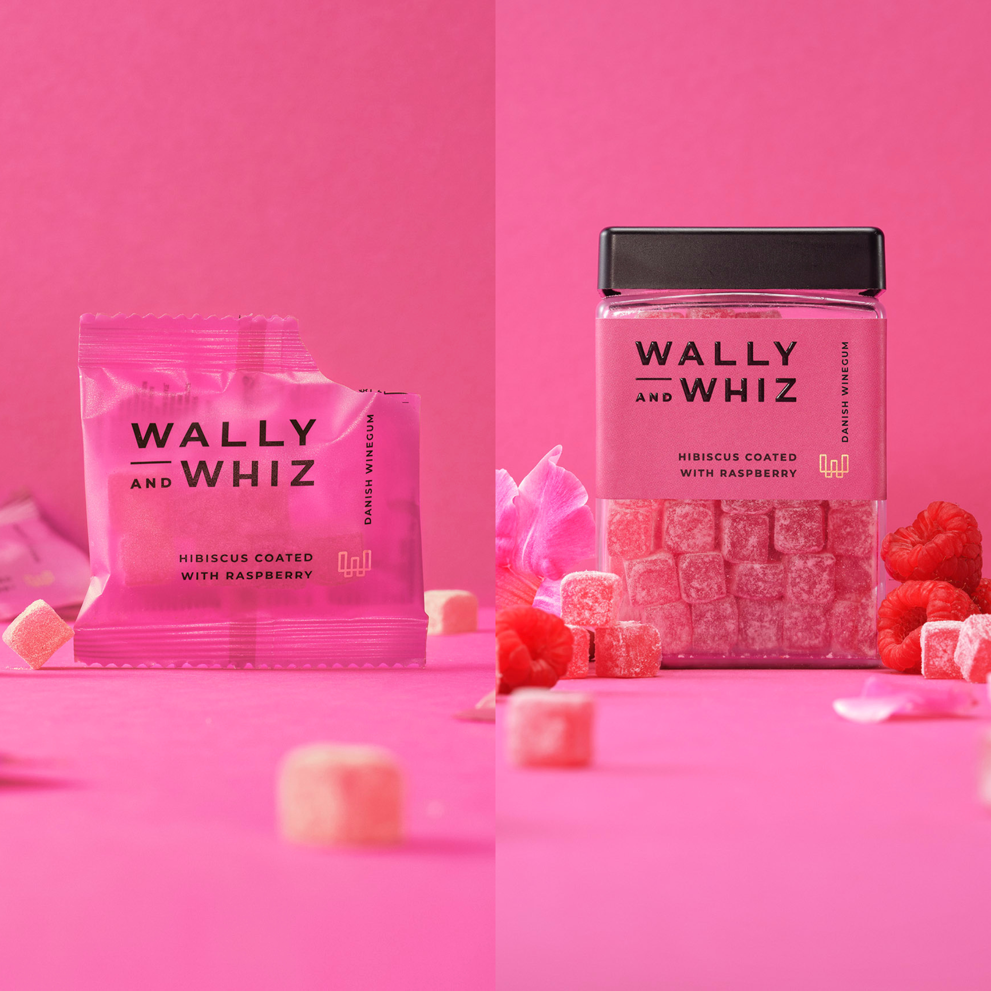 Pink Party-Paket - 100 Beutelchen + 240g Dose