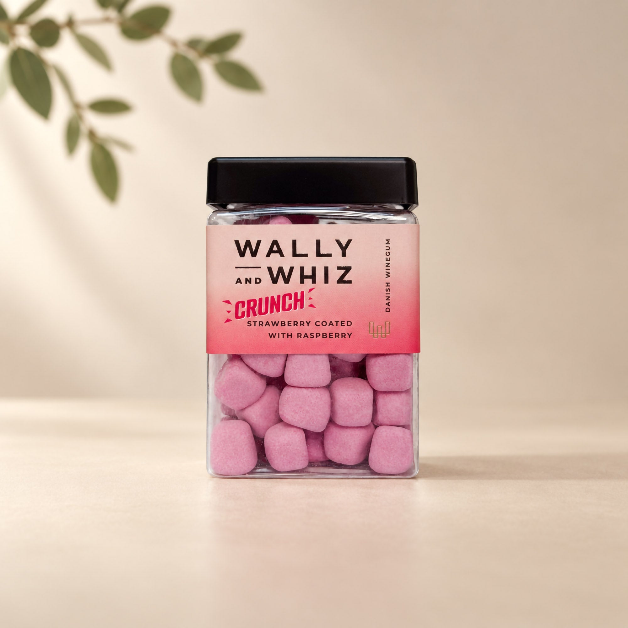 Erdbeeren mit Himbeer-Crunch, 210 g