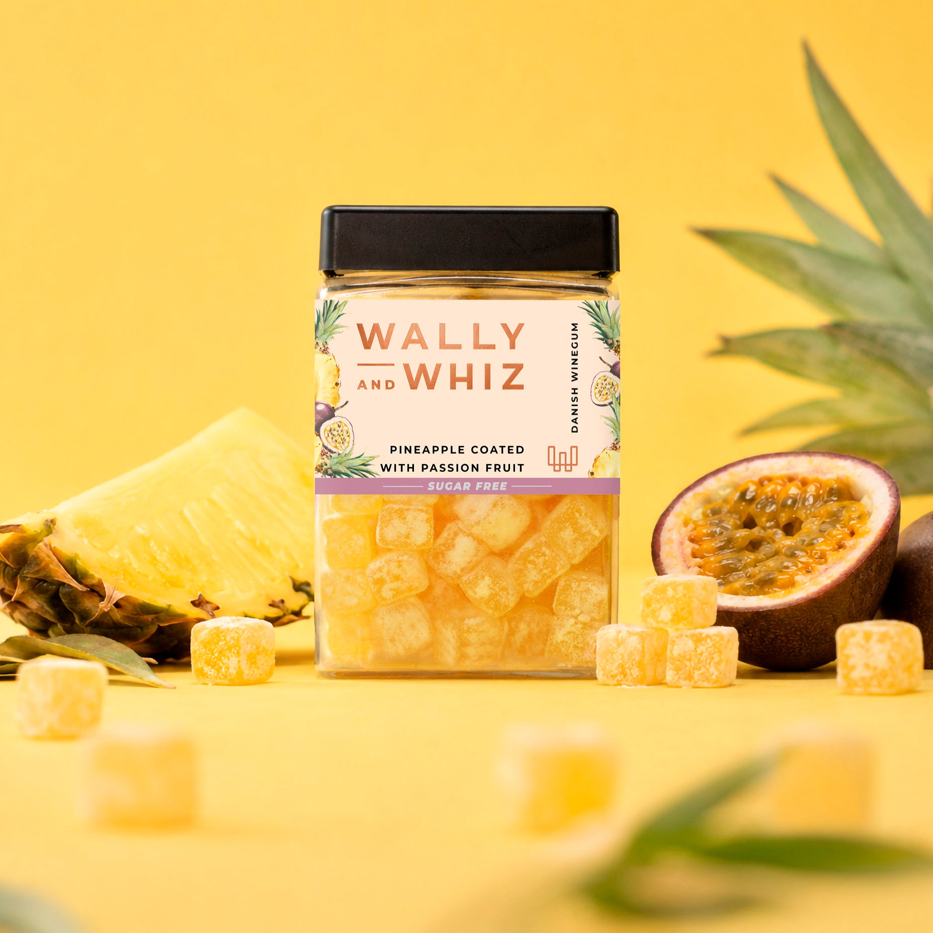Zuckerfreie Ananas mit Passionsfrucht, 240g
